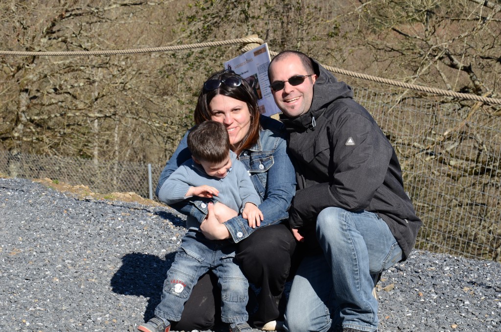 Photo baptiste avec papa maman